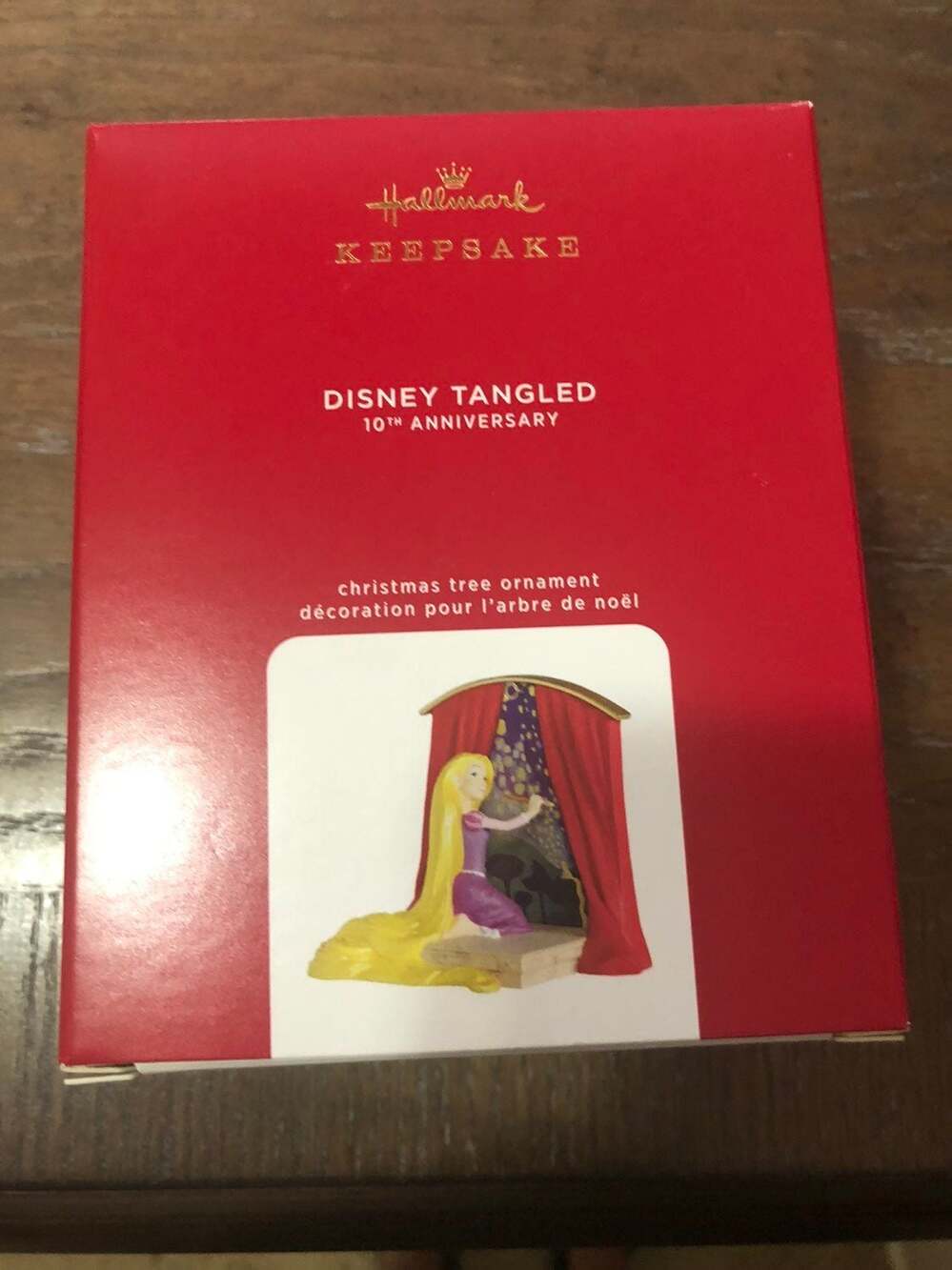Hallmark disney tangled ornament